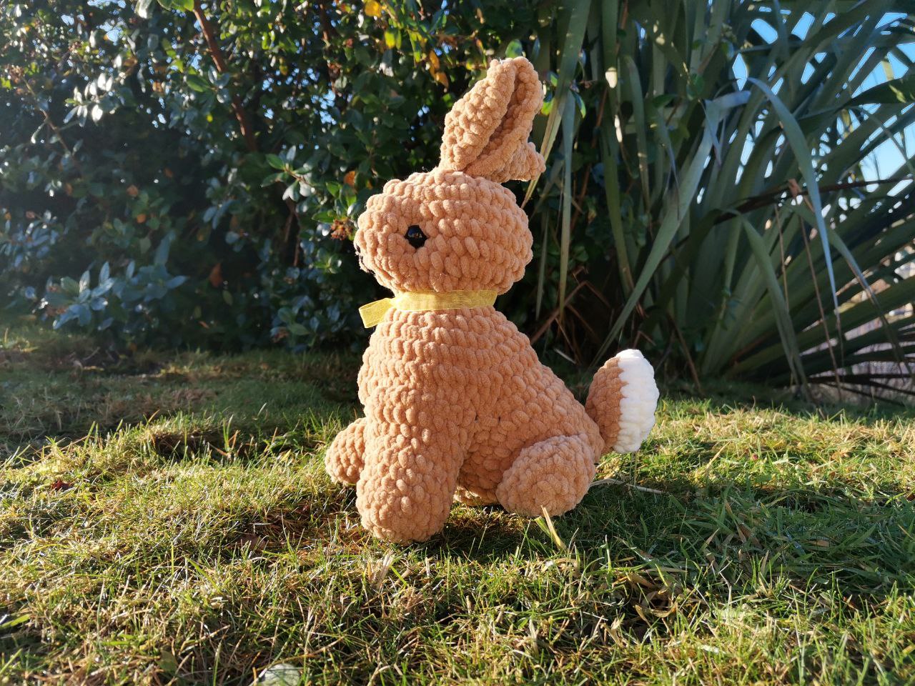 Bunny amigurumi toy preview