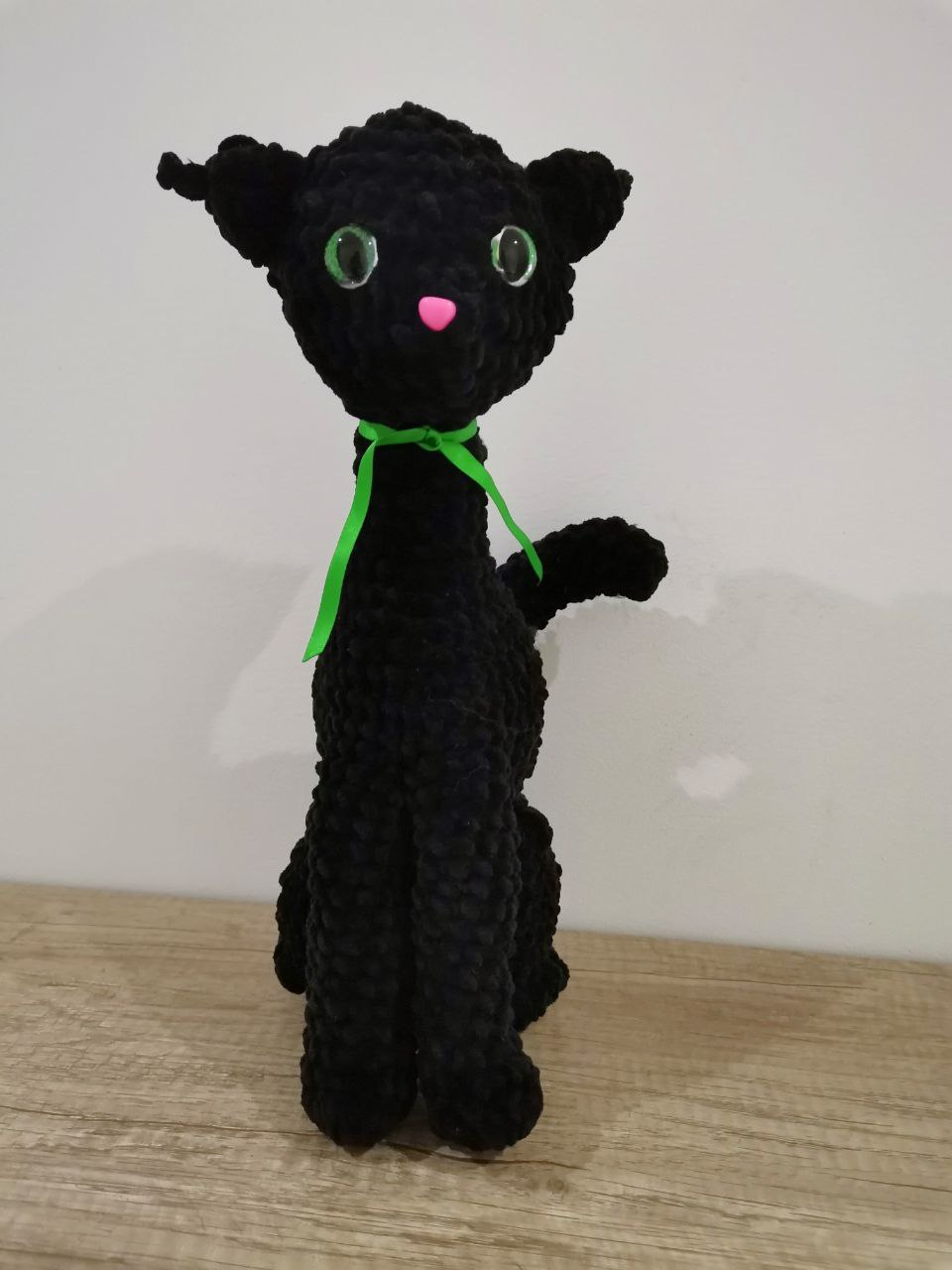 Black cat amigurumi preview