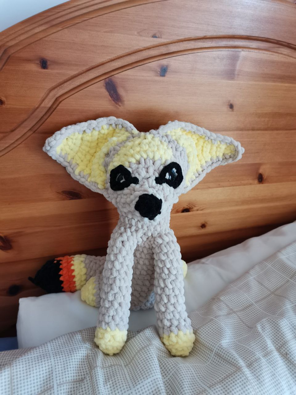 Desert fox amigurumi preview