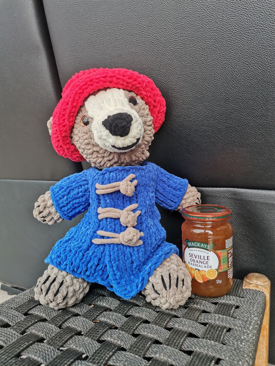 Paddington bear amigurumi preview